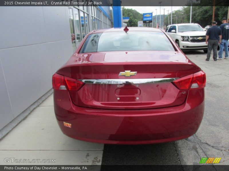 Crystal Red Tintcoat / Jet Black 2015 Chevrolet Impala LT