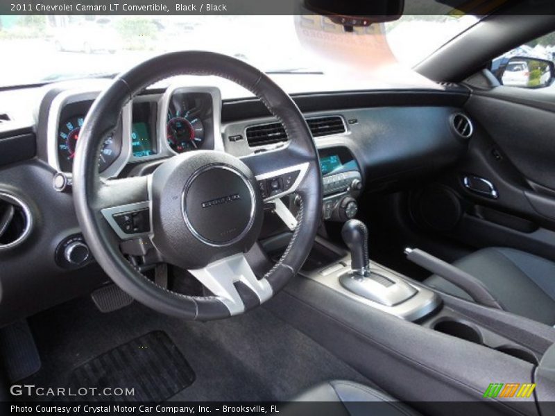 Black / Black 2011 Chevrolet Camaro LT Convertible
