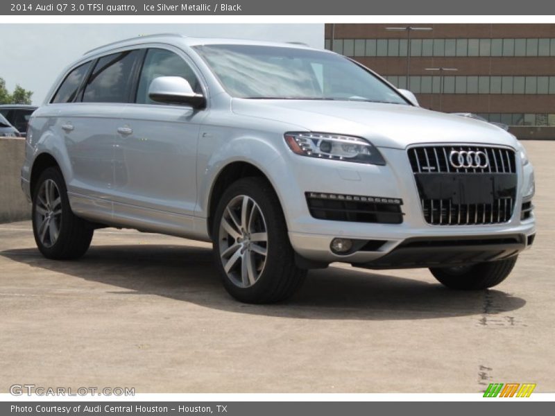 Ice Silver Metallic / Black 2014 Audi Q7 3.0 TFSI quattro