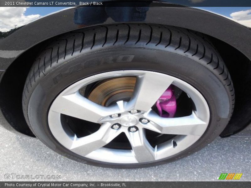 Black / Black 2011 Chevrolet Camaro LT Convertible