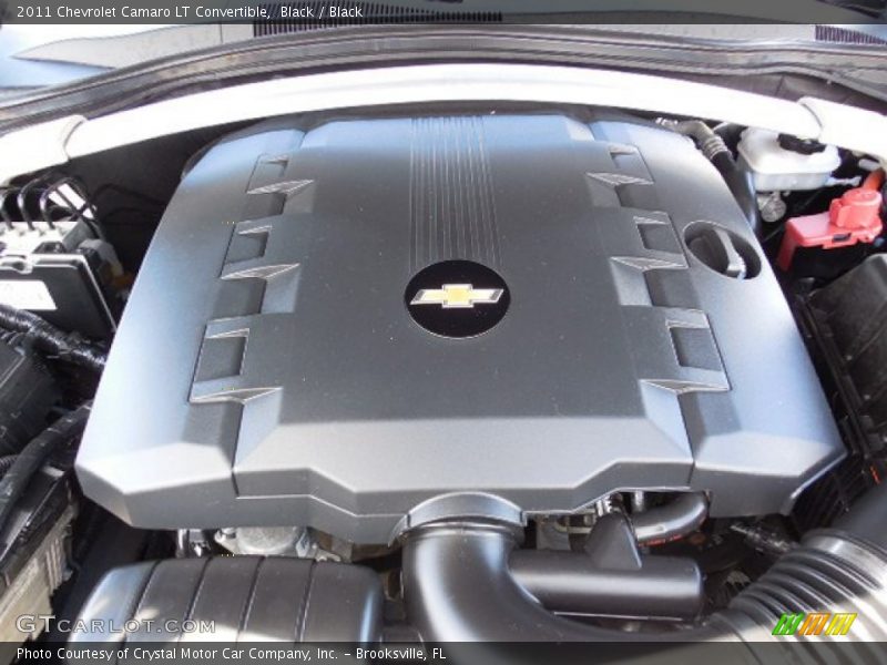 Black / Black 2011 Chevrolet Camaro LT Convertible
