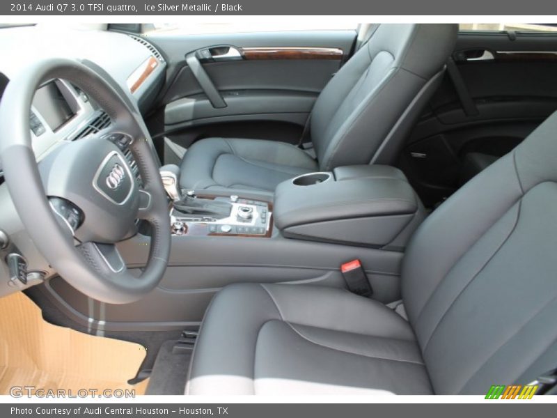 Ice Silver Metallic / Black 2014 Audi Q7 3.0 TFSI quattro