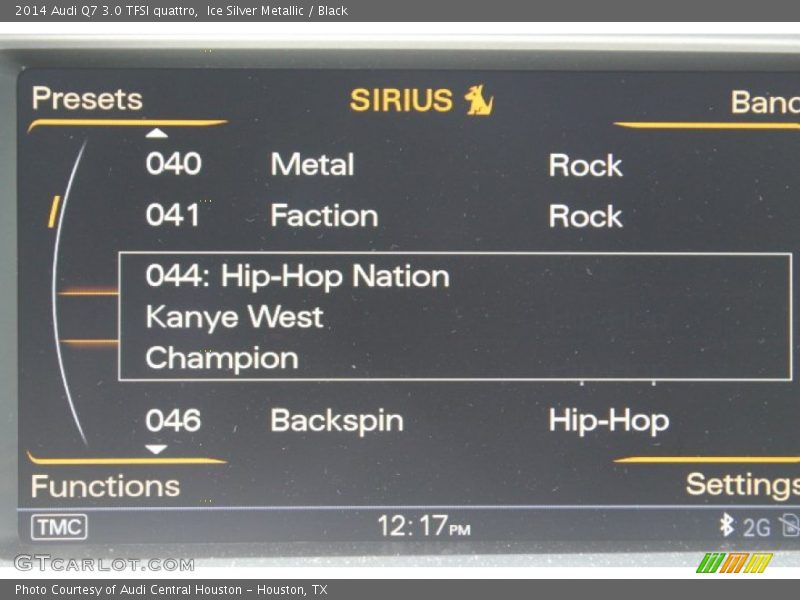 Ice Silver Metallic / Black 2014 Audi Q7 3.0 TFSI quattro