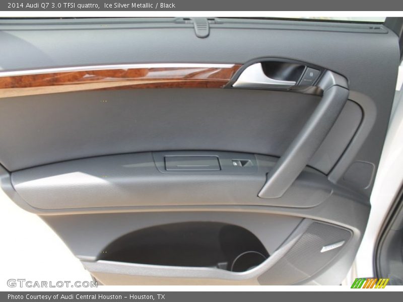 Ice Silver Metallic / Black 2014 Audi Q7 3.0 TFSI quattro