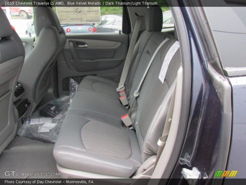 Blue Velvet Metallic / Dark Titanium/Light Titanium 2015 Chevrolet Traverse LS AWD