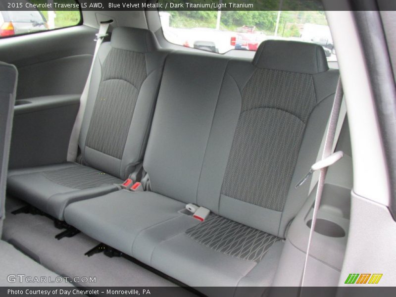 Blue Velvet Metallic / Dark Titanium/Light Titanium 2015 Chevrolet Traverse LS AWD