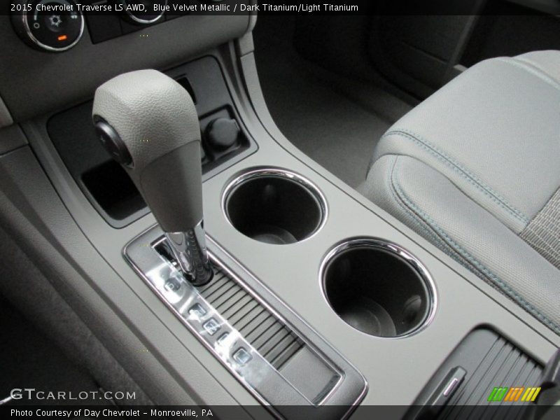 Blue Velvet Metallic / Dark Titanium/Light Titanium 2015 Chevrolet Traverse LS AWD