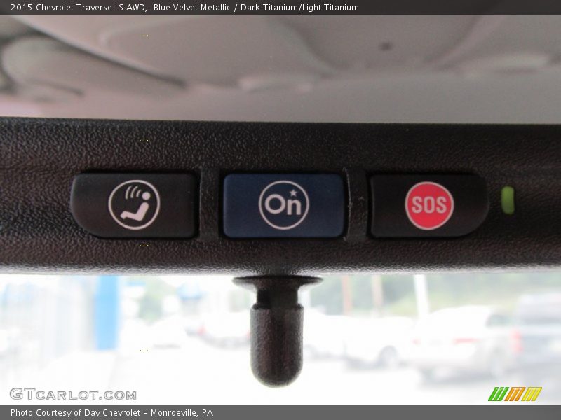 Blue Velvet Metallic / Dark Titanium/Light Titanium 2015 Chevrolet Traverse LS AWD