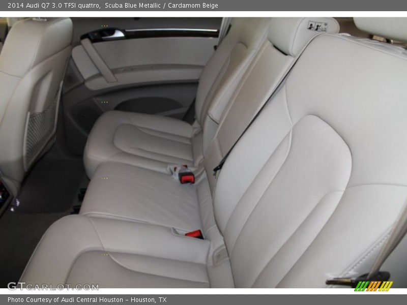 Scuba Blue Metallic / Cardamom Beige 2014 Audi Q7 3.0 TFSI quattro
