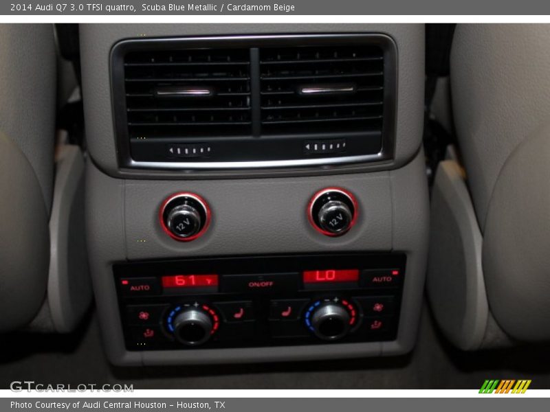 Scuba Blue Metallic / Cardamom Beige 2014 Audi Q7 3.0 TFSI quattro