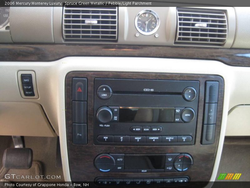 Spruce Green Metallic / Pebble/Light Parchment 2006 Mercury Monterey Luxury