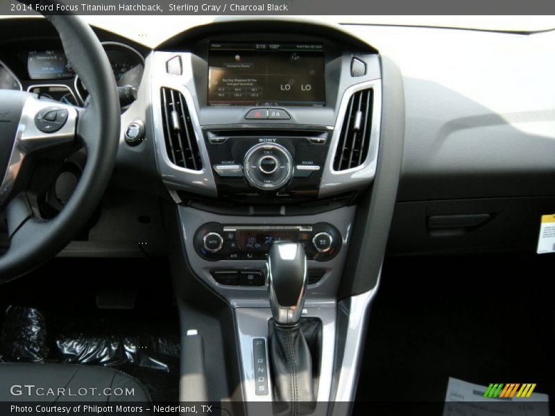Sterling Gray / Charcoal Black 2014 Ford Focus Titanium Hatchback