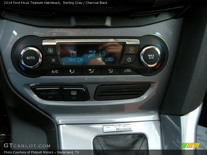Sterling Gray / Charcoal Black 2014 Ford Focus Titanium Hatchback