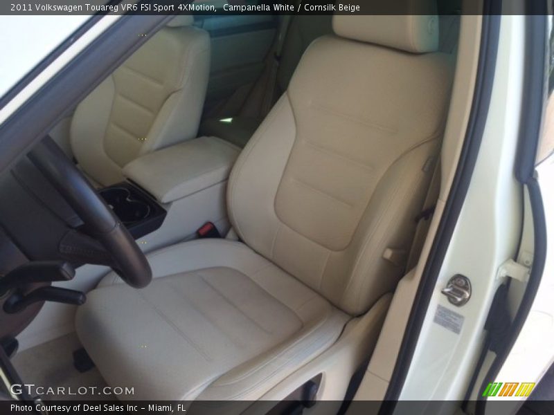 Campanella White / Cornsilk Beige 2011 Volkswagen Touareg VR6 FSI Sport 4XMotion