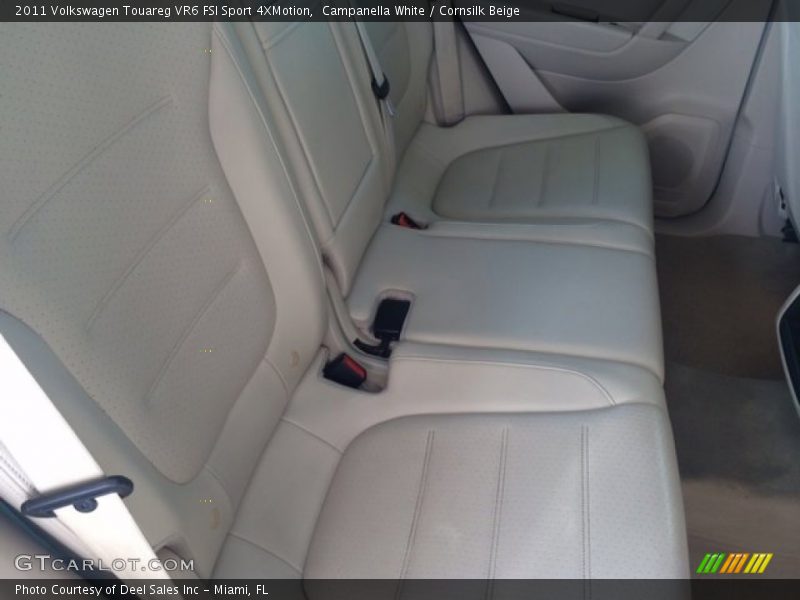 Campanella White / Cornsilk Beige 2011 Volkswagen Touareg VR6 FSI Sport 4XMotion