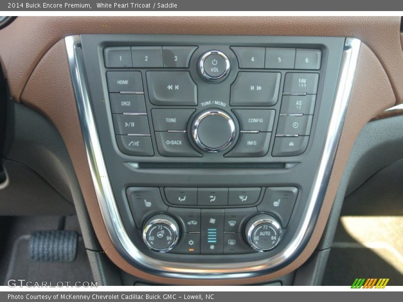 White Pearl Tricoat / Saddle 2014 Buick Encore Premium