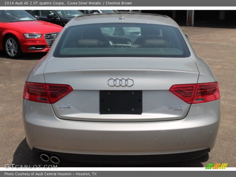 Cuvee Silver Metallic / Chestnut Brown 2014 Audi A5 2.0T quattro Coupe