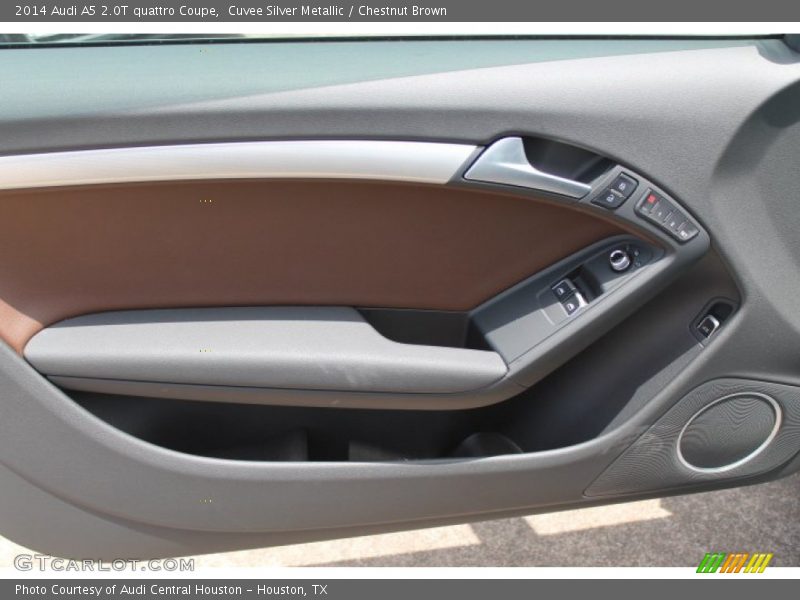 Cuvee Silver Metallic / Chestnut Brown 2014 Audi A5 2.0T quattro Coupe