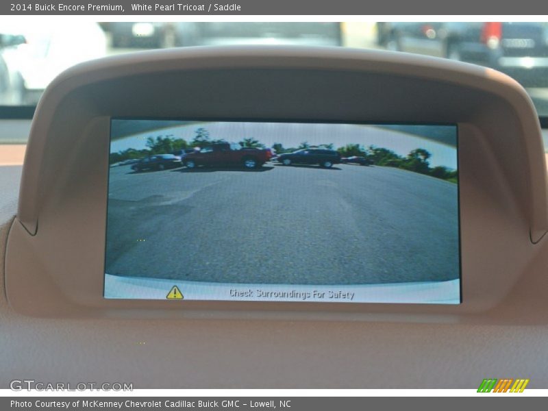 White Pearl Tricoat / Saddle 2014 Buick Encore Premium