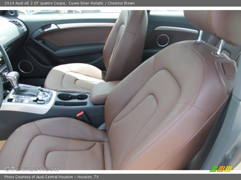 Cuvee Silver Metallic / Chestnut Brown 2014 Audi A5 2.0T quattro Coupe