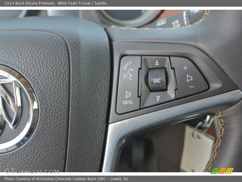 White Pearl Tricoat / Saddle 2014 Buick Encore Premium