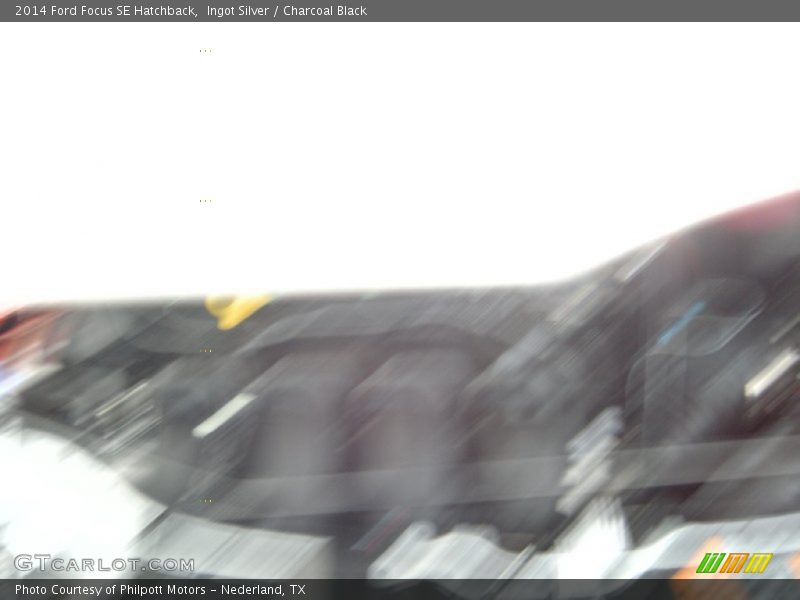 Ingot Silver / Charcoal Black 2014 Ford Focus SE Hatchback