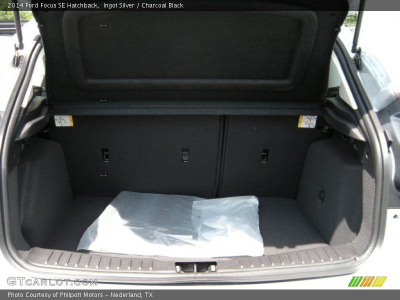 Ingot Silver / Charcoal Black 2014 Ford Focus SE Hatchback