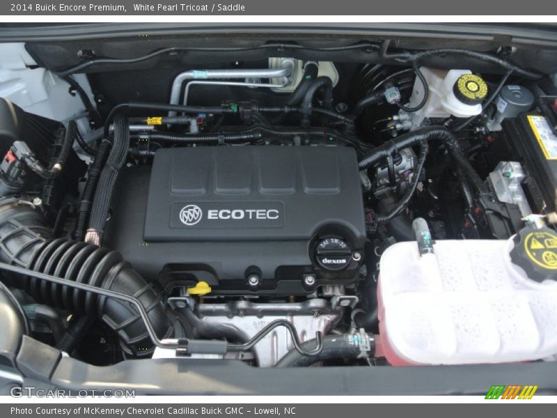White Pearl Tricoat / Saddle 2014 Buick Encore Premium