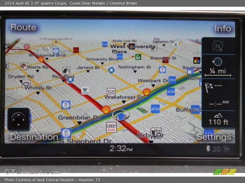 Cuvee Silver Metallic / Chestnut Brown 2014 Audi A5 2.0T quattro Coupe