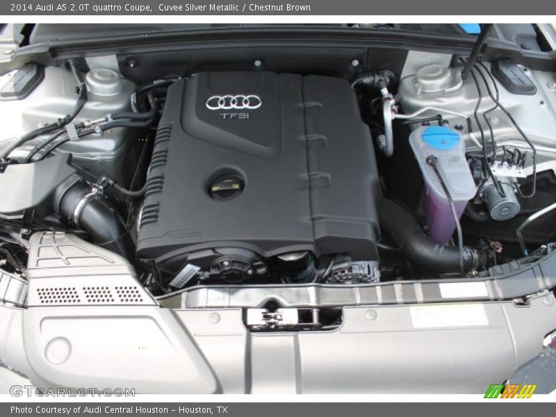 Cuvee Silver Metallic / Chestnut Brown 2014 Audi A5 2.0T quattro Coupe