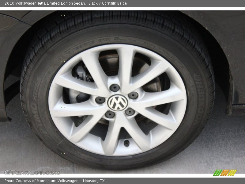 Black / Cornsilk Beige 2010 Volkswagen Jetta Limited Edition Sedan