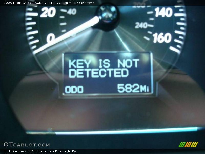 Verdigris Green Mica / Cashmere 2009 Lexus GS 350 AWD