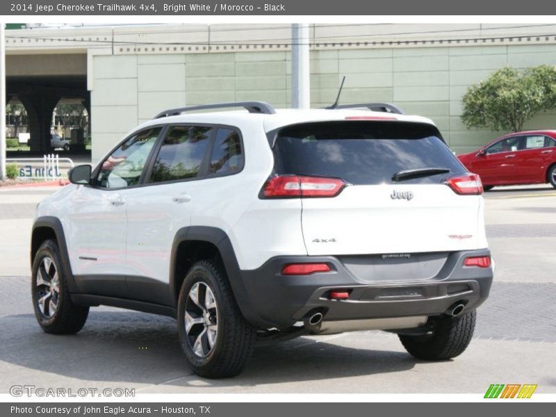 Bright White / Morocco - Black 2014 Jeep Cherokee Trailhawk 4x4