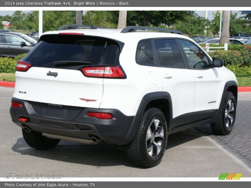 Bright White / Morocco - Black 2014 Jeep Cherokee Trailhawk 4x4