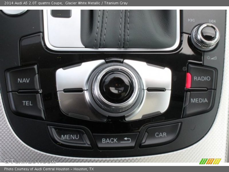 Glacier White Metallic / Titanium Gray 2014 Audi A5 2.0T quattro Coupe