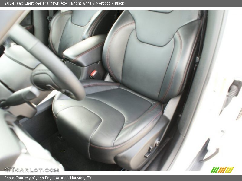 Bright White / Morocco - Black 2014 Jeep Cherokee Trailhawk 4x4