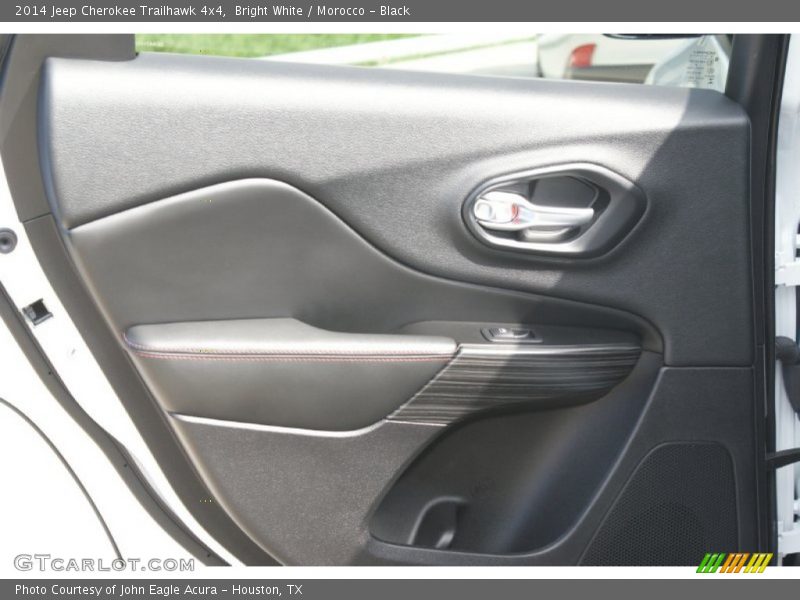 Bright White / Morocco - Black 2014 Jeep Cherokee Trailhawk 4x4