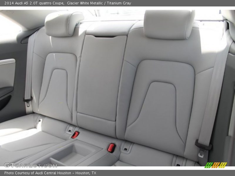 Glacier White Metallic / Titanium Gray 2014 Audi A5 2.0T quattro Coupe