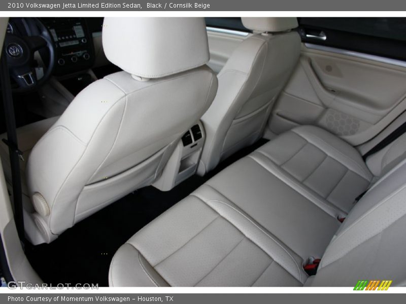 Black / Cornsilk Beige 2010 Volkswagen Jetta Limited Edition Sedan