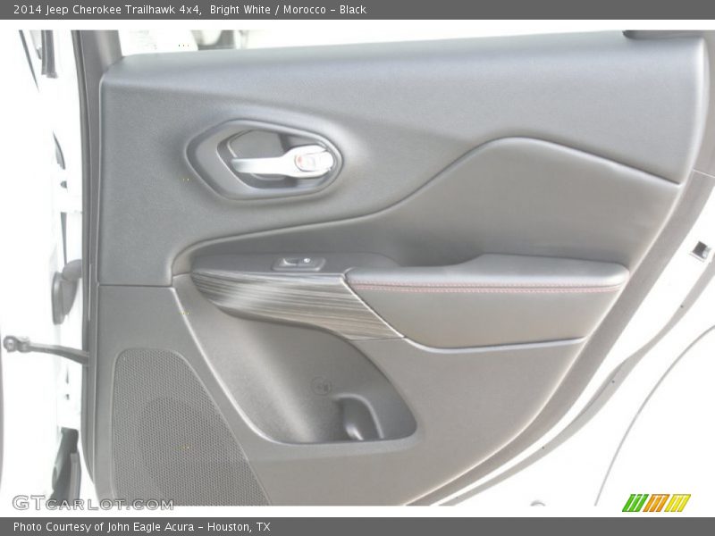 Bright White / Morocco - Black 2014 Jeep Cherokee Trailhawk 4x4