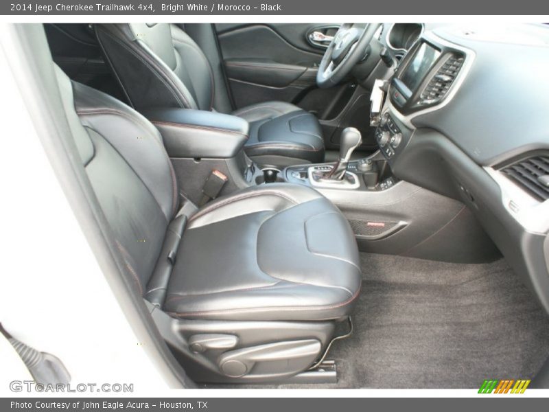 Bright White / Morocco - Black 2014 Jeep Cherokee Trailhawk 4x4