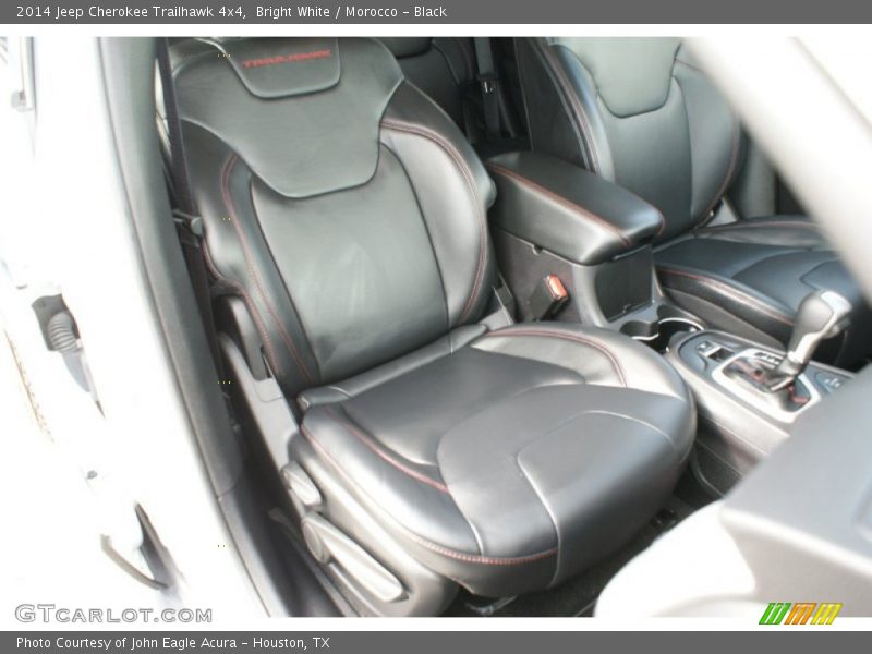 Bright White / Morocco - Black 2014 Jeep Cherokee Trailhawk 4x4