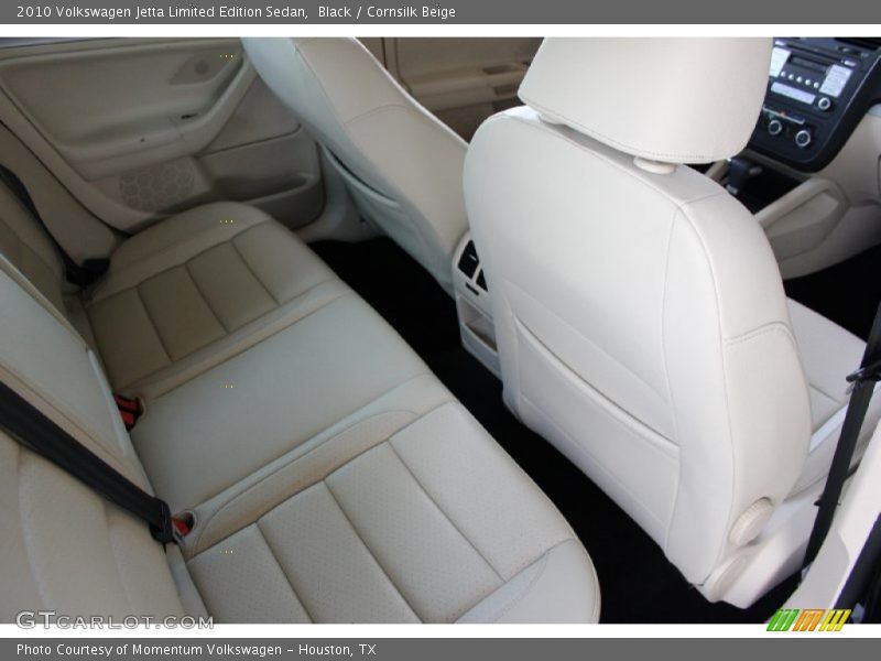 Black / Cornsilk Beige 2010 Volkswagen Jetta Limited Edition Sedan