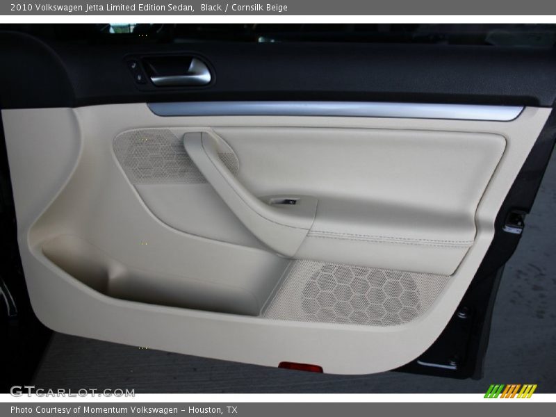 Black / Cornsilk Beige 2010 Volkswagen Jetta Limited Edition Sedan