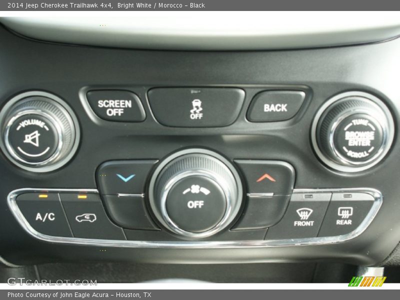 Bright White / Morocco - Black 2014 Jeep Cherokee Trailhawk 4x4