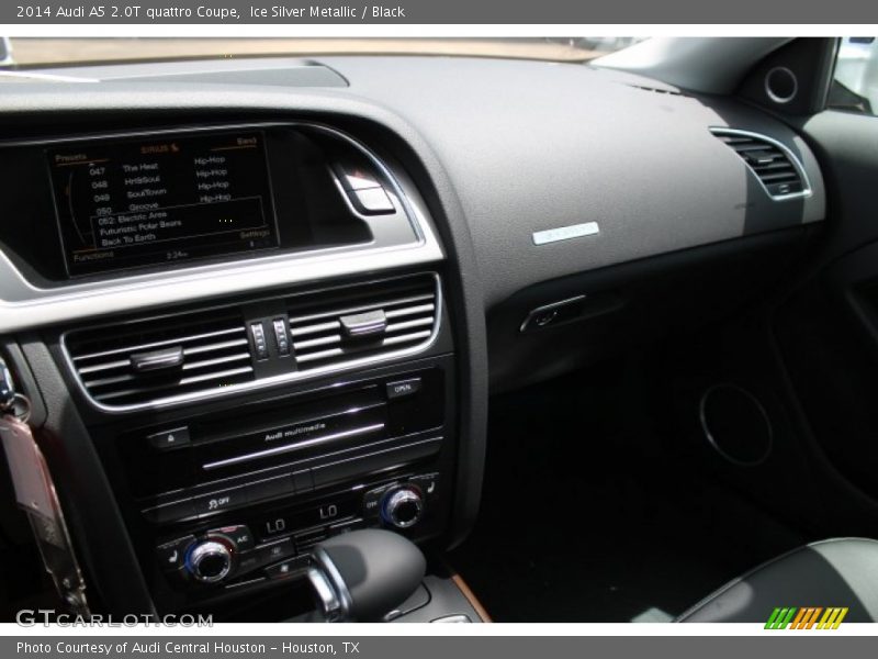 Ice Silver Metallic / Black 2014 Audi A5 2.0T quattro Coupe