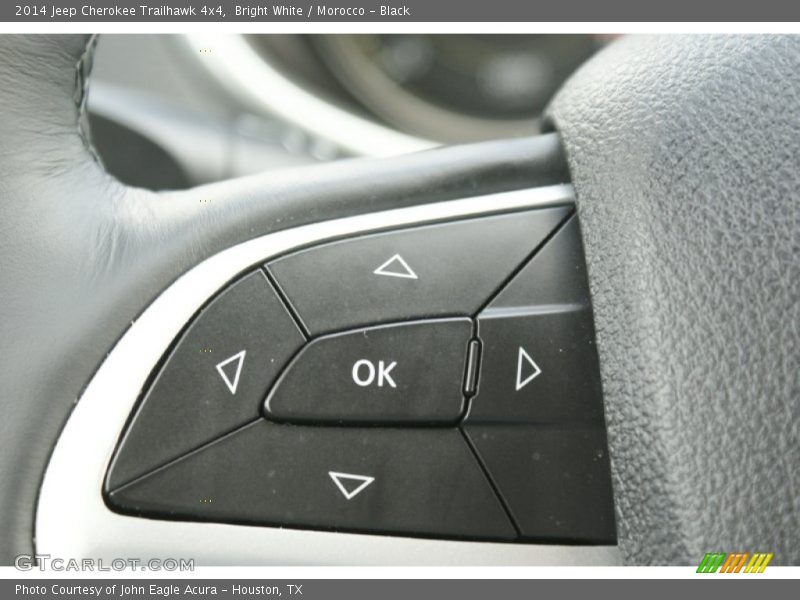 Bright White / Morocco - Black 2014 Jeep Cherokee Trailhawk 4x4