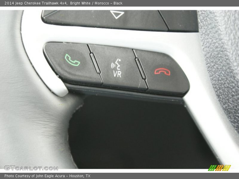 Bright White / Morocco - Black 2014 Jeep Cherokee Trailhawk 4x4