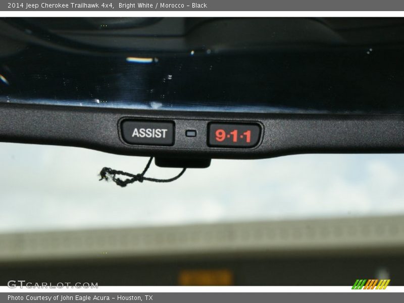 Bright White / Morocco - Black 2014 Jeep Cherokee Trailhawk 4x4