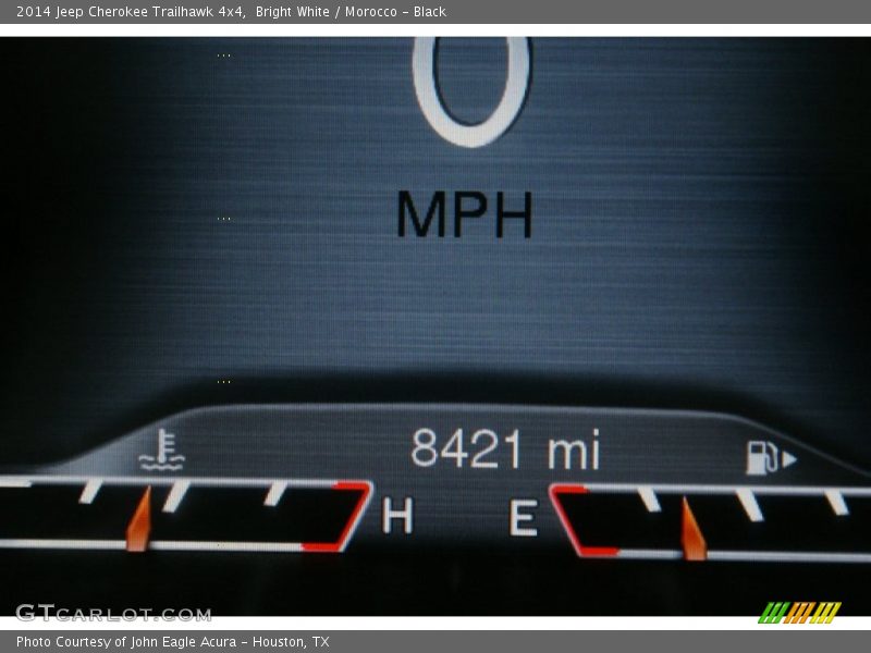 Bright White / Morocco - Black 2014 Jeep Cherokee Trailhawk 4x4